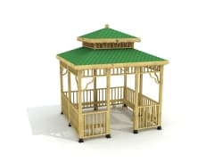 Pg 3004 Sari Cam Yesil Emprenye 300CM-X300CM-400CM-X400CM | Kent Mobilyaları | Erse Kent Mobilyaları